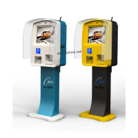 outdoor payment kiosk terminal with printer