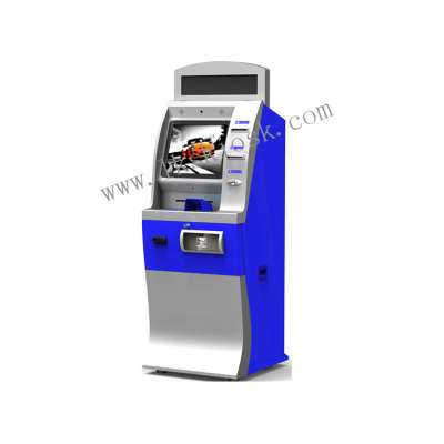 Touch Computer Ticket Vending Machine Car Parking Kiosk